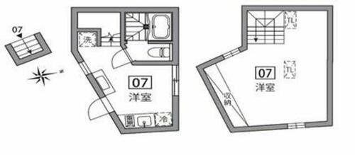 同じ建物の物件間取り写真 - ID:213106173932