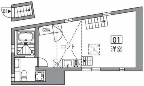 同じ建物の物件間取り写真 - ID:213106173680