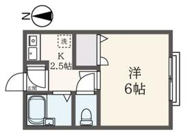 パールヴィレッジ 201 ｜ 東京都国分寺市北町１丁目（賃貸アパート1K・2階・16.56㎡） その2