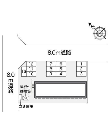 レオパレス白樺 203｜北海道旭川市末広東二条８丁目(賃貸アパート1K・2階・23.18㎡)の写真 その13