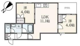 ミラルーチェ学芸大学 103 ｜ 東京都世田谷区下馬６丁目（賃貸マンション2LDK・1階・47.68㎡） その2