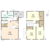 ｓｕｍｉｋａ水城Ａ  ｜ 福岡県太宰府市吉松３丁目（賃貸一戸建3LDK・--・81.98㎡） その2