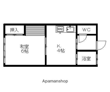 同じ建物の物件間取り写真 - ID:202006357265