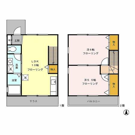 同じ建物の物件間取り写真 - ID:213103238148