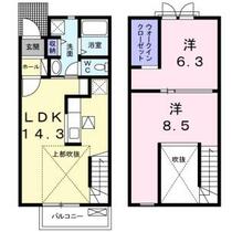 リビエスタ２ 105 ｜ 大阪府岸和田市土生町１３丁目（賃貸アパート2LDK・1階・61.95㎡） その2