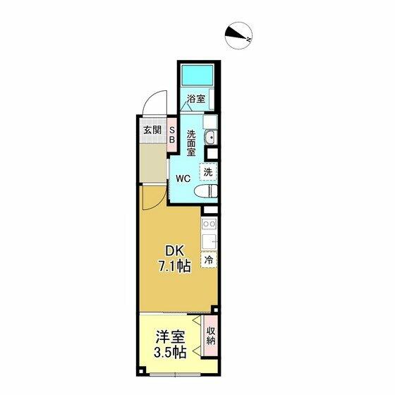 シャインパーク錦糸町 501｜東京都墨田区錦糸１丁目(賃貸マンション1DK・5階・30.08㎡)の写真 その2