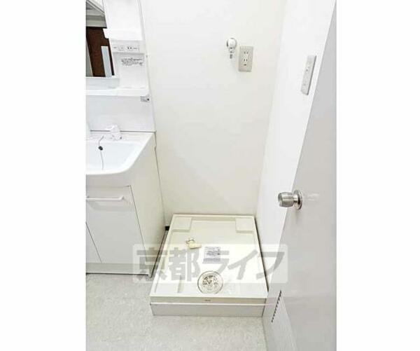 画像12:洗濯機設置スペースです。
