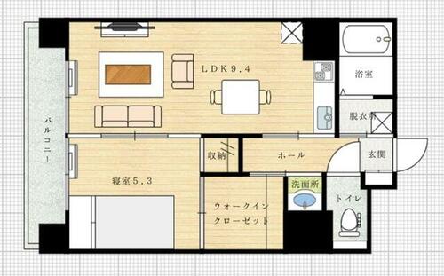 同じ建物の物件間取り写真 - ID:242001548621