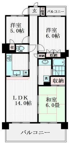 同じ建物の物件間取り写真 - ID:212042216832