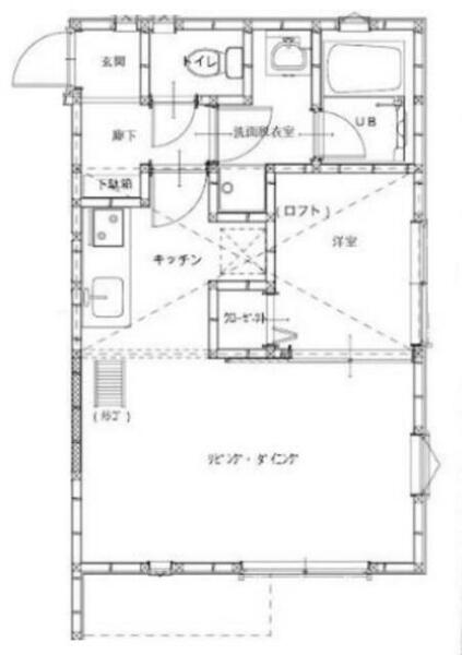 サクラテラス三ツ池公園｜神奈川県横浜市鶴見区下末吉５丁目(賃貸アパート1LDK・2階・46.80㎡)の写真 その2