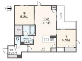 神奈川県川崎市多摩区堰２丁目（賃貸マンション2LDK・3階・59.82㎡） その2