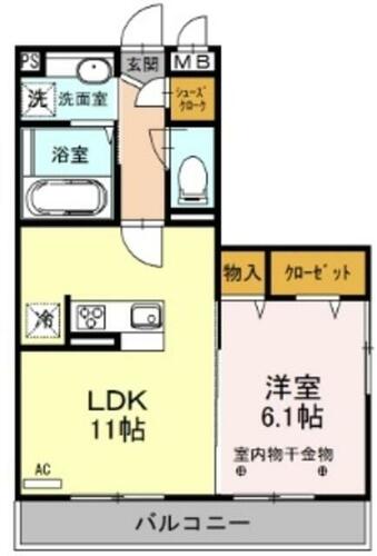 同じ建物の物件間取り写真 - ID:211046530517