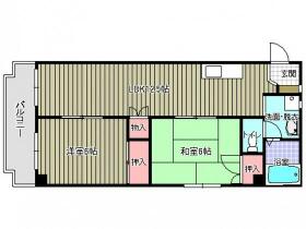 松永ビル  ｜ 広島県広島市中区本川町２丁目（賃貸マンション2LDK・4階・53.55㎡） その2