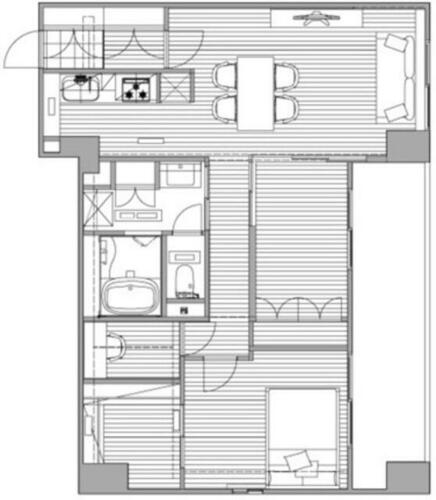 同じ建物の物件間取り写真 - ID:213101574388