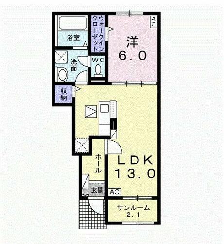 同じ建物の物件間取り写真 - ID:221010626216