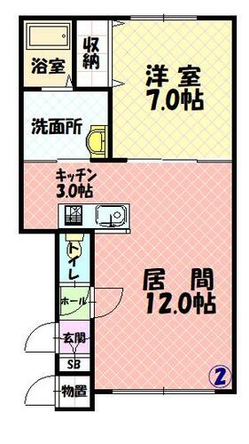 同じ建物の物件間取り写真 - ID:201021201749