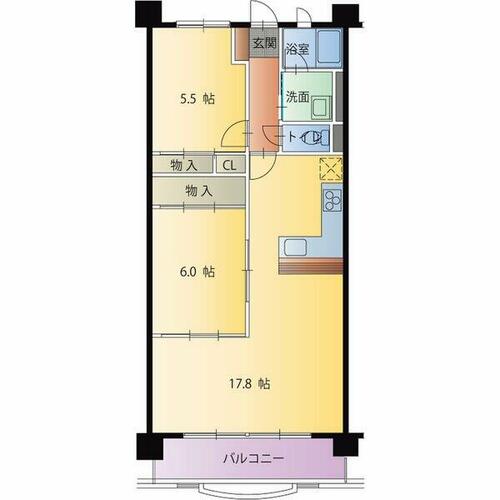 同じ建物の物件間取り写真 - ID:223032446139