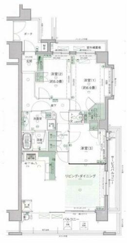 同じ建物の物件間取り写真 - ID:213098843532