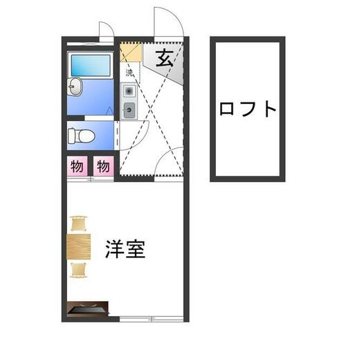 同じ建物の物件間取り写真 - ID:227082074109