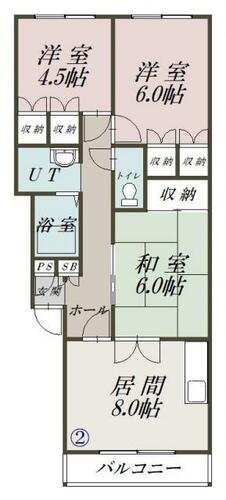 同じ建物の物件間取り写真 - ID:201021734363