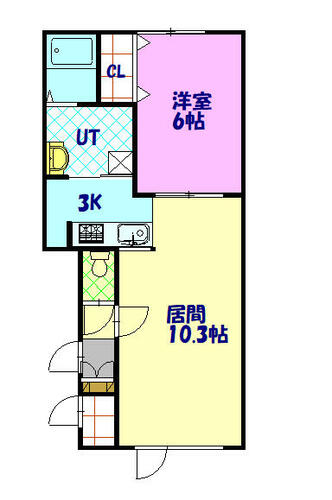 同じ建物の物件間取り写真 - ID:201021875463