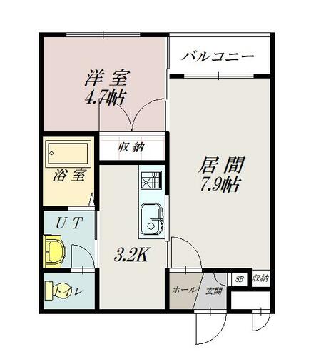 同じ建物の物件間取り写真 - ID:201021901074