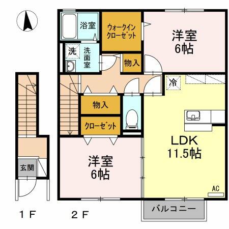 同じ建物の物件間取り写真 - ID:239001338745