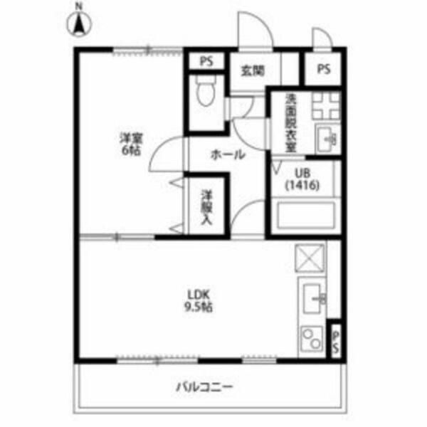 アムール　レオ｜大阪府八尾市萱振町６丁目(賃貸アパート1LDK・2階・40.37㎡)の写真 その2