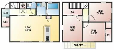 間取り：223040124608