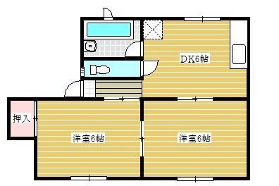 ラ・レコルトＣ棟 202｜千葉県佐倉市生谷(賃貸アパート2DK・2階・36.43㎡)の写真 その2