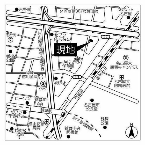 インプルーブ鶴舞 1408｜愛知県名古屋市中区千代田５丁目(賃貸マンション1K・14階・24.25㎡)の写真 その16