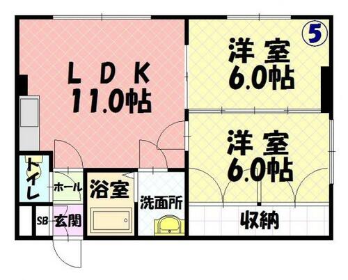 同じ建物の物件間取り写真 - ID:201022104927