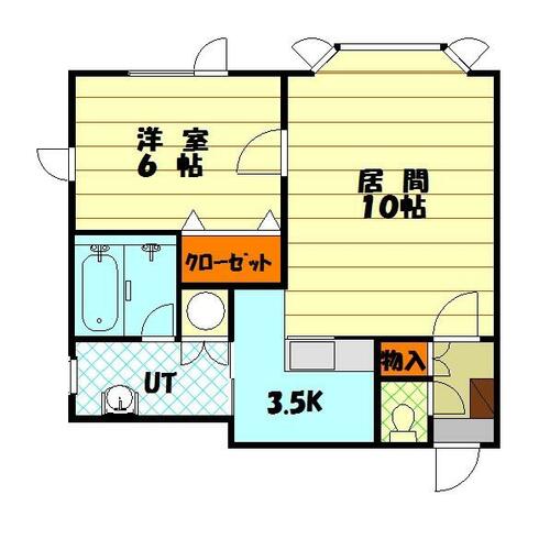 同じ建物の物件間取り写真 - ID:201022104926