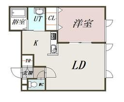 Ｌｉｔｏ 103 ｜ 北海道旭川市五条西６丁目（賃貸アパート1LDK・1階・41.40㎡） その2