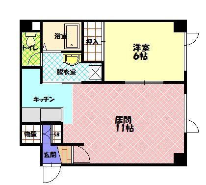 同じ建物の物件間取り写真 - ID:201022140467