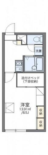 同じ建物の物件間取り写真 - ID:201022259915