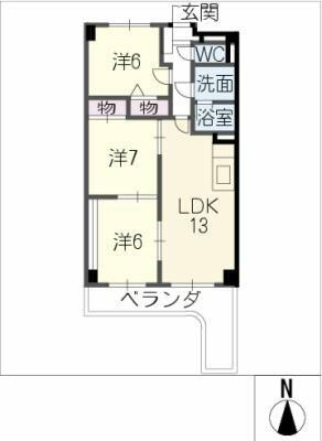 同じ建物の物件間取り写真 - ID:223031650268