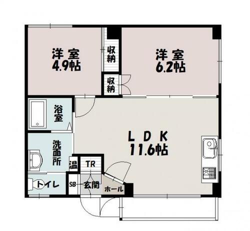 同じ建物の物件間取り写真 - ID:201022192748