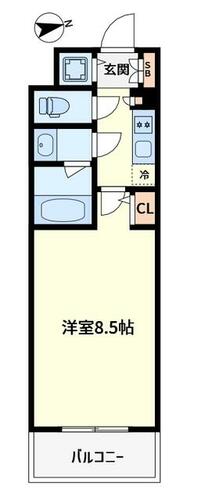 同じ建物の物件間取り写真 - ID:227081436374