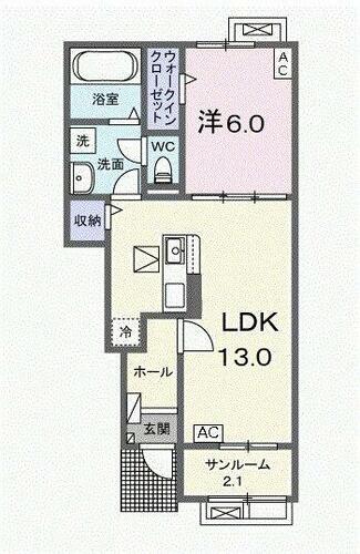 同じ建物の物件間取り写真 - ID:221010636040