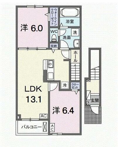 同じ建物の物件間取り写真 - ID:221010636054