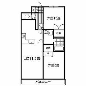 同じ建物の物件間取り写真 - ID:221010762984