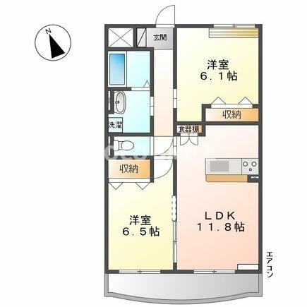 同じ建物の物件間取り写真 - ID:223032434939