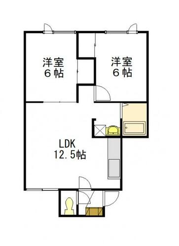 同じ建物の物件間取り写真 - ID:201022486573