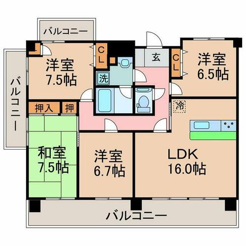 同じ建物の物件間取り写真 - ID:237003323336