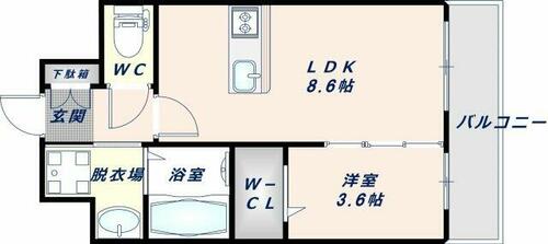 同じ建物の物件間取り写真 - ID:227081664534