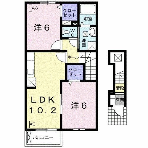 同じ建物の物件間取り写真 - ID:221010642720