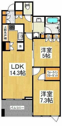 同じ建物の物件間取り写真 - ID:214055742593