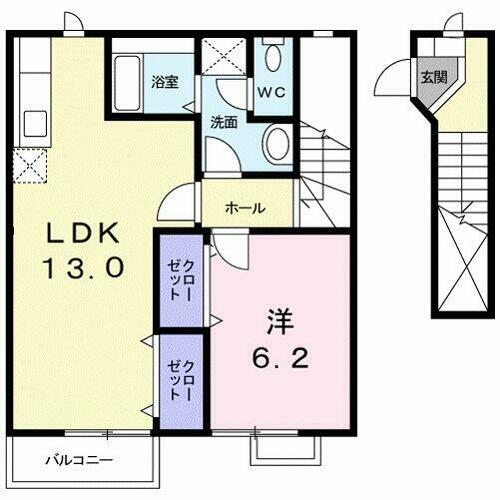 同じ建物の物件間取り写真 - ID:225005555752