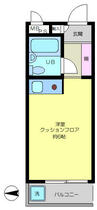 ジョイフル池袋西 101 ｜ 東京都豊島区長崎４丁目（賃貸マンション1R・1階・14.87㎡） その1